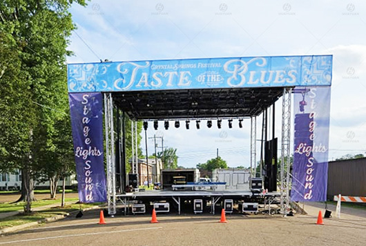 Fast Stage Deployment for a Downtown Street Event | Crystal Springs (ST315)
