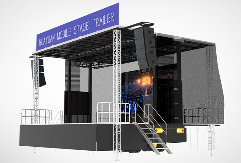 C345 Container-type Hydraulic Stage