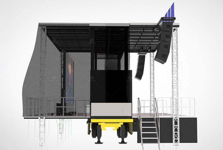 C345 Container-type Hydraulic Stage