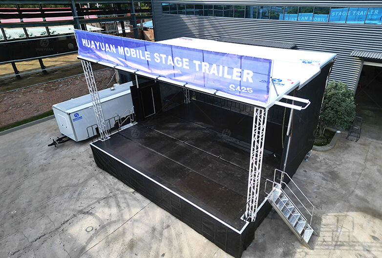 S425 Mobile Stage Semi-trailer