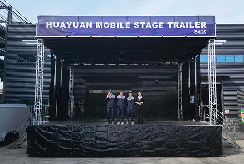 S425 Mobile Stage Semi-trailer