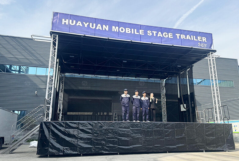 S425 Mobile Stage Semi-trailer