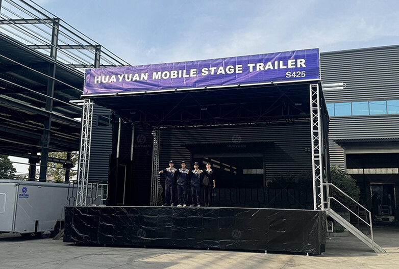 S425 Mobile Stage Semi-trailer