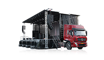 S455 Semi-trailer Hydraulic Mobile Stage