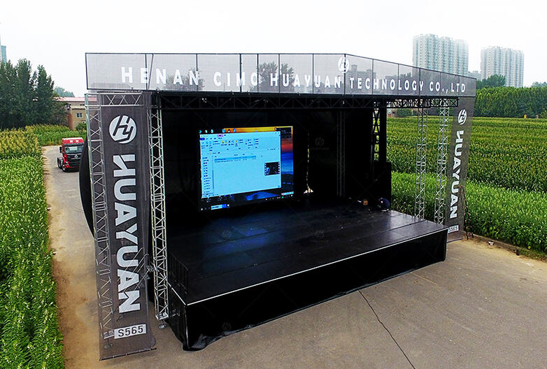 S565 Semi-trailer Hydraulic Mobile Stage
