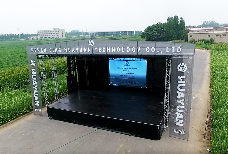 S565 Semi-trailer Hydraulic Mobile Stage