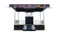 ST180 Small Mobile Stage Trailer