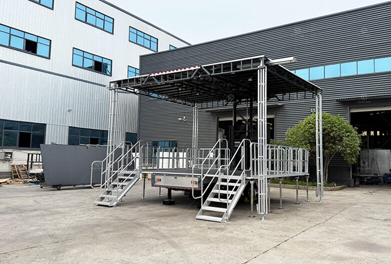 ST180 Small Mobile Stage Trailer