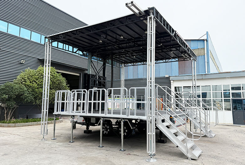 ST180 Small Mobile Stage Trailer