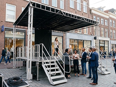 Small Commercial Events / Storefront Plazas