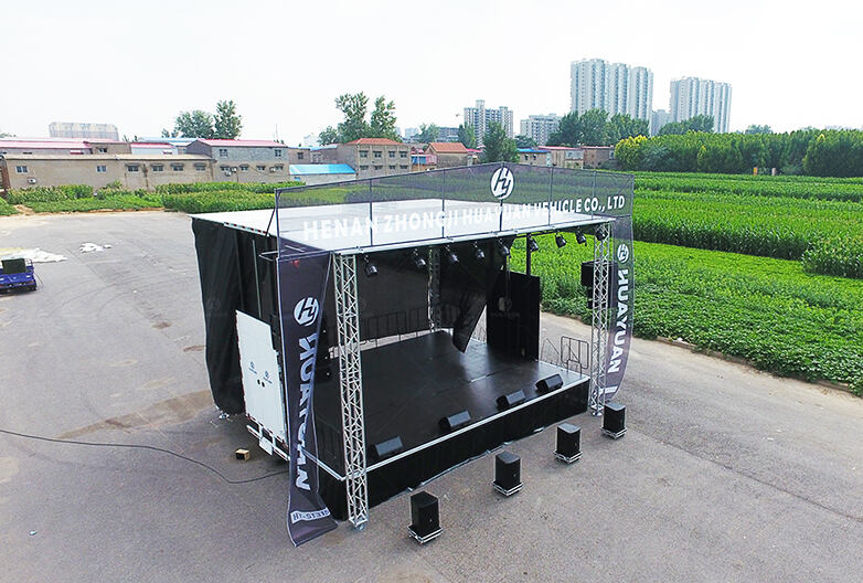 ST315 Medium Mobile Stage Trailer