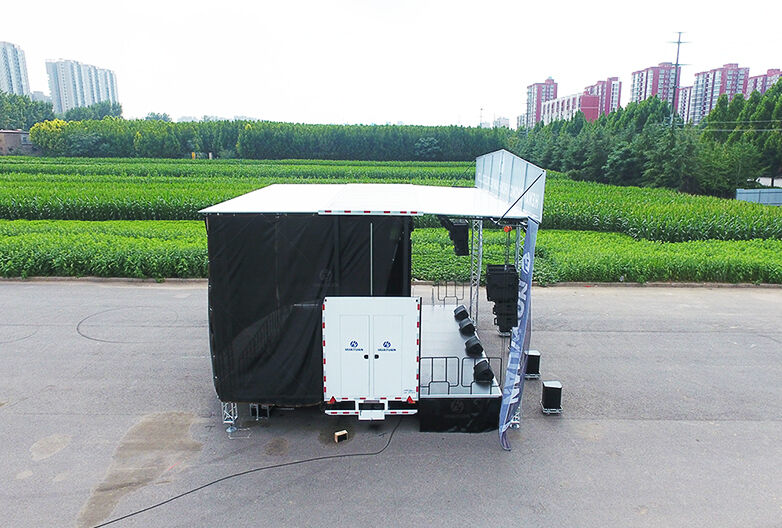 ST315 Medium Mobile Stage Trailer