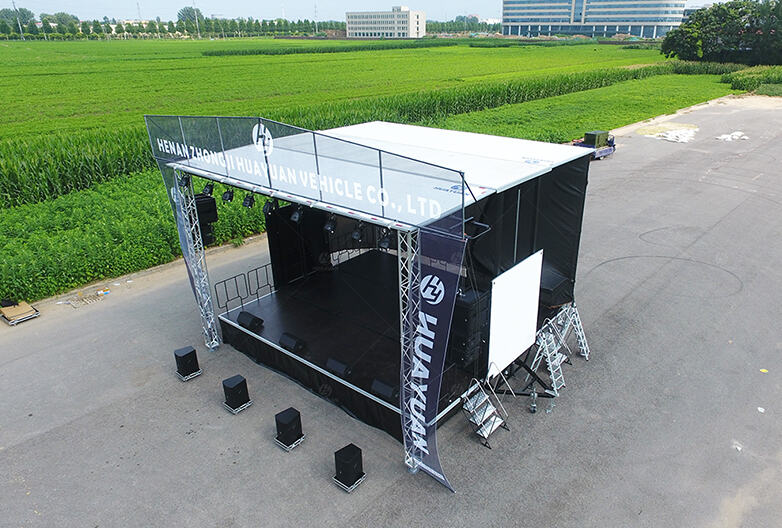 ST315 Medium Mobile Stage Trailer