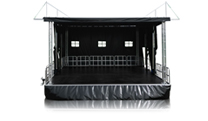 ST315S Manual-deployment Mobile Stage Trailer