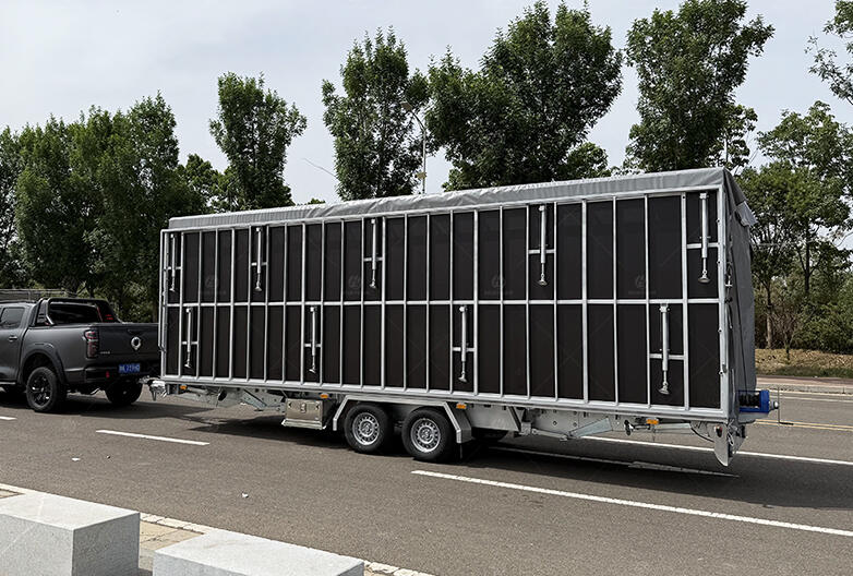 ST315S Manual-deployment Mobile Stage Trailer