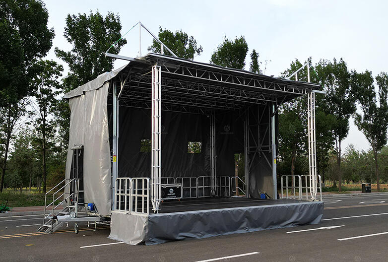 ST315S Manual-deployment Mobile Stage Trailer