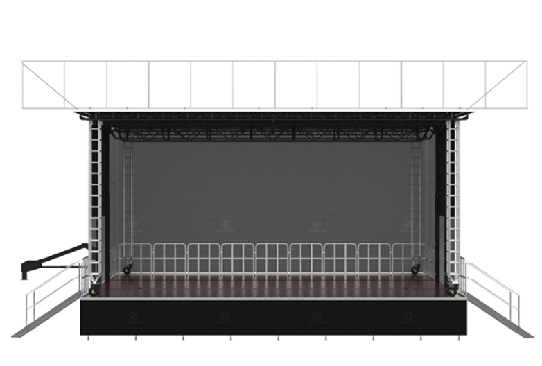 ST345 Mobile Stage Trailer