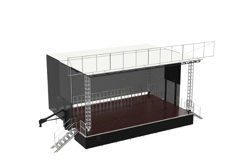 ST345 Mobile Stage Trailer