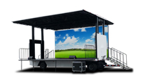 ST345P Mobile Stage Trailer