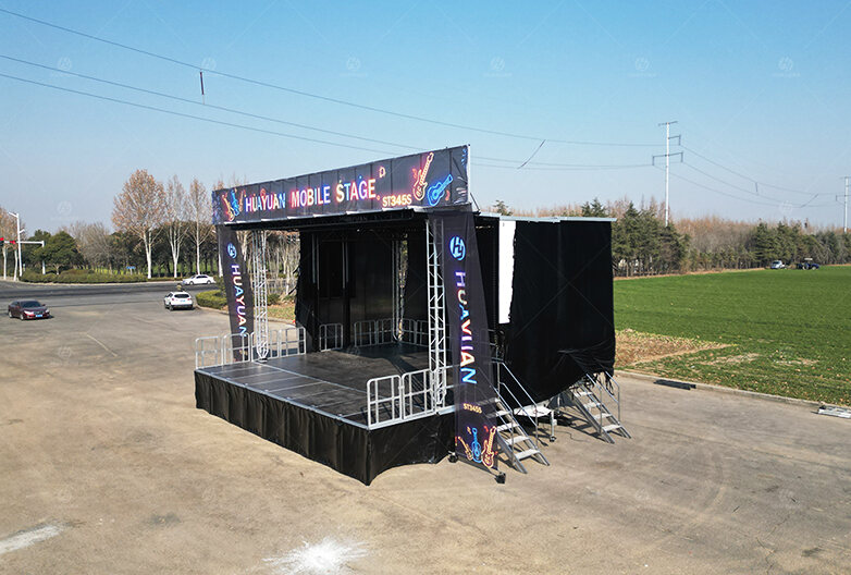 ST345S Mobile Stage Trailer