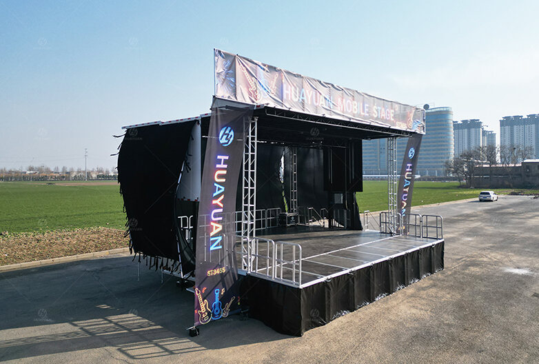ST345S Mobile Stage Trailer