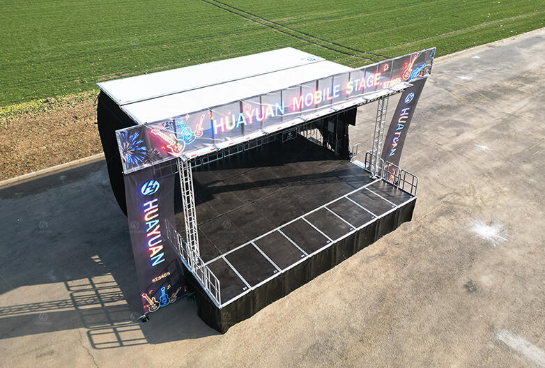 ST345S Mobile Stage Trailer