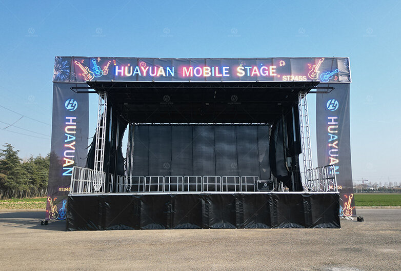 ST345S Mobile Stage Trailer