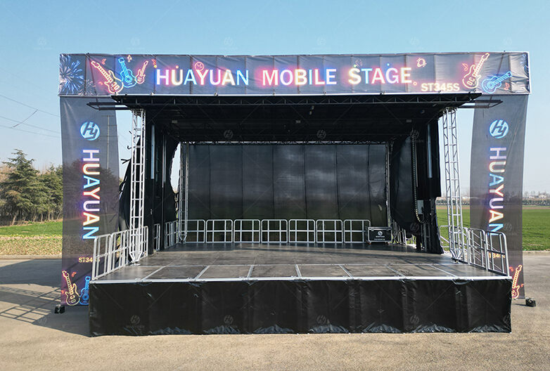 ST345S Mobile Stage Trailer