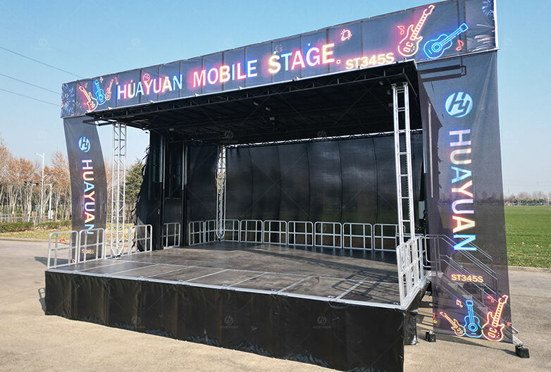 ST345S Mobile Stage Trailer