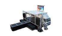 T245 Mobile Stage Truck