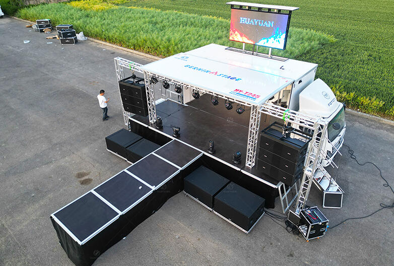 T245 Mobile Stage Truck
