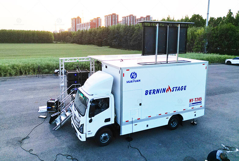 T245 Mobile Stage Truck