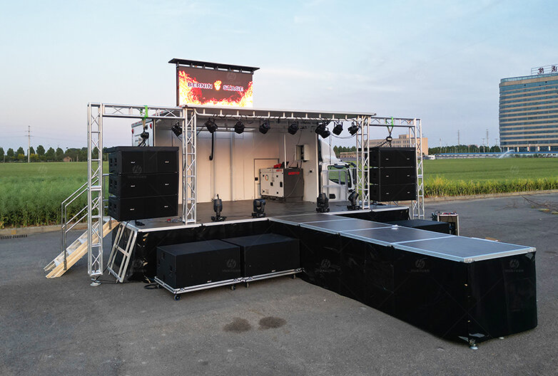 T245 Mobile Stage Truck