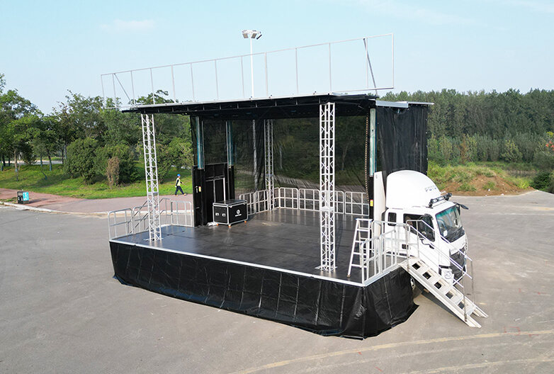 T255 Mobile Stage Truck