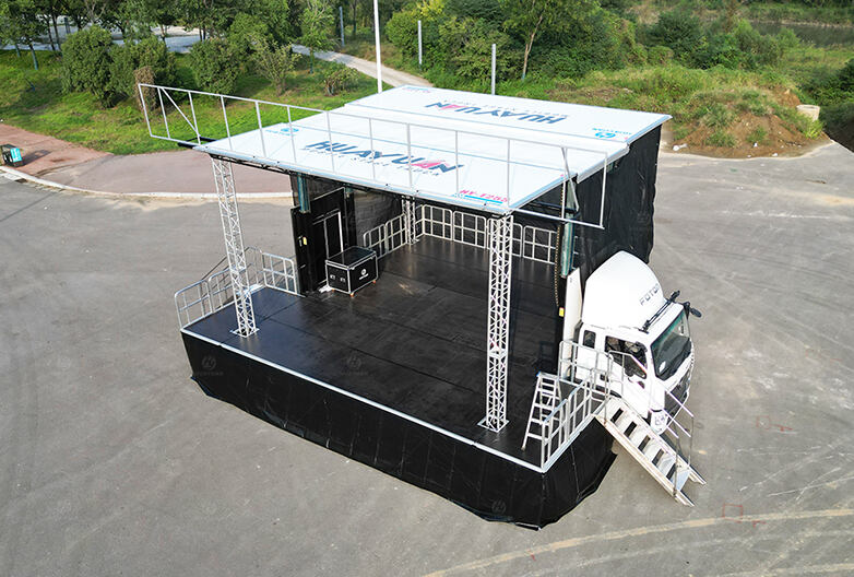 T255 Mobile Stage Truck