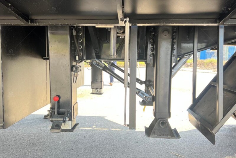 Example of the Force State of the Support Device Prior to Grounding and Leveling