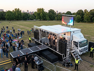 Outdoor Performance Stage