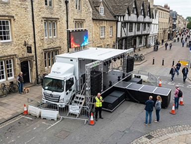 Street Broadcast Announcements