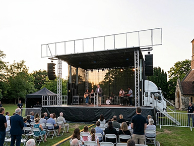 Outdoor Church Worship