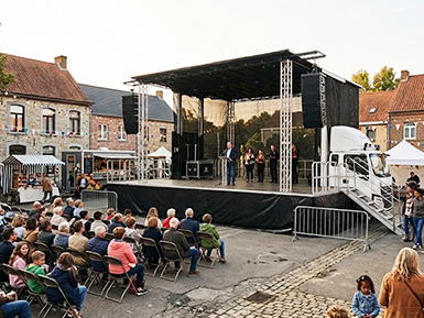 Main Stage for Small-town Annual Celebrations