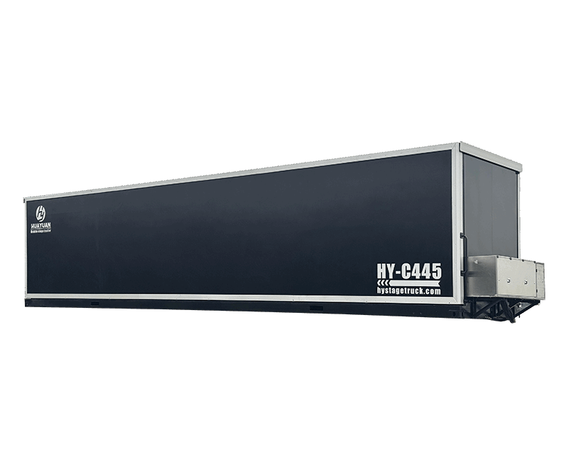 Container-type hydraulic stage
