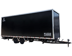 Mobile stage trailer