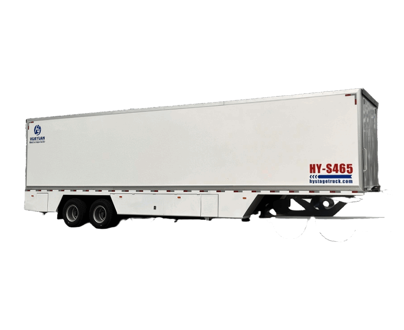 Semi-trailer stage