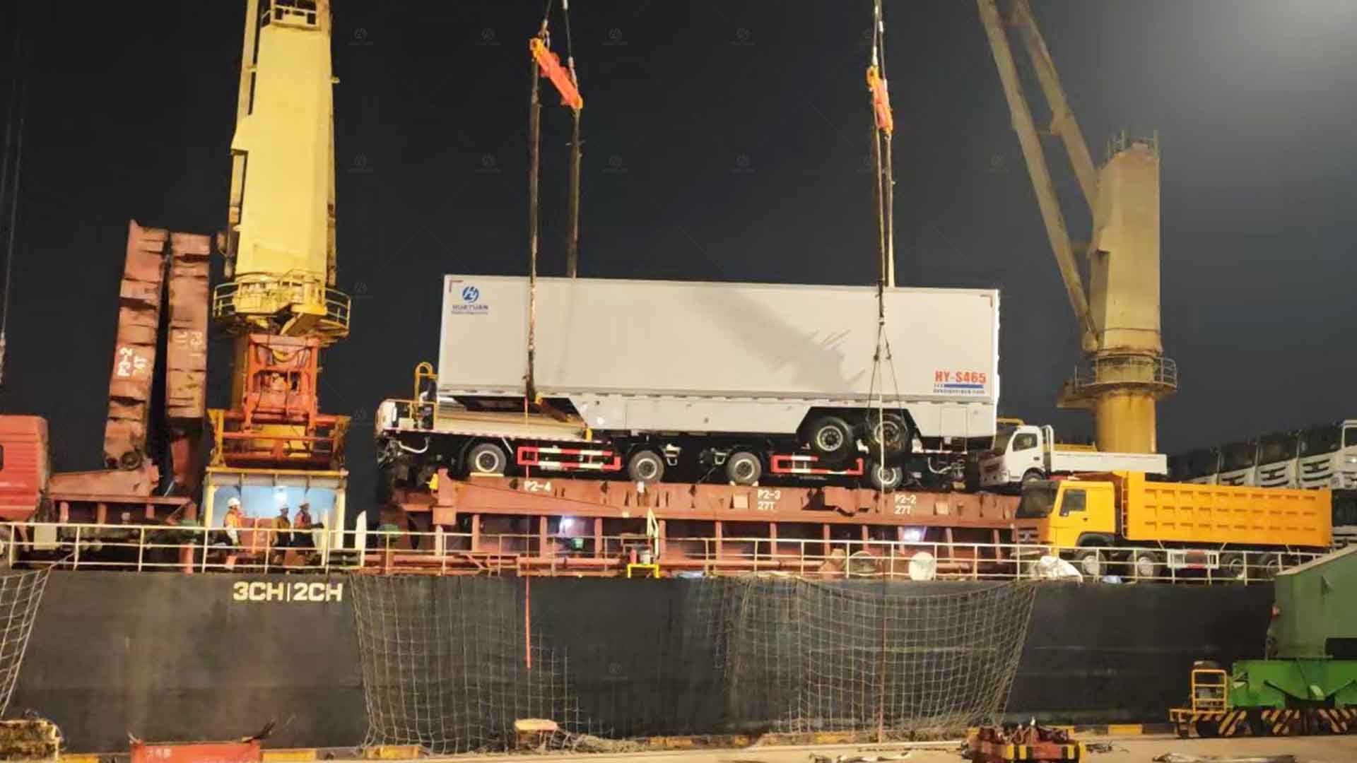 mobile stage Port hoisting