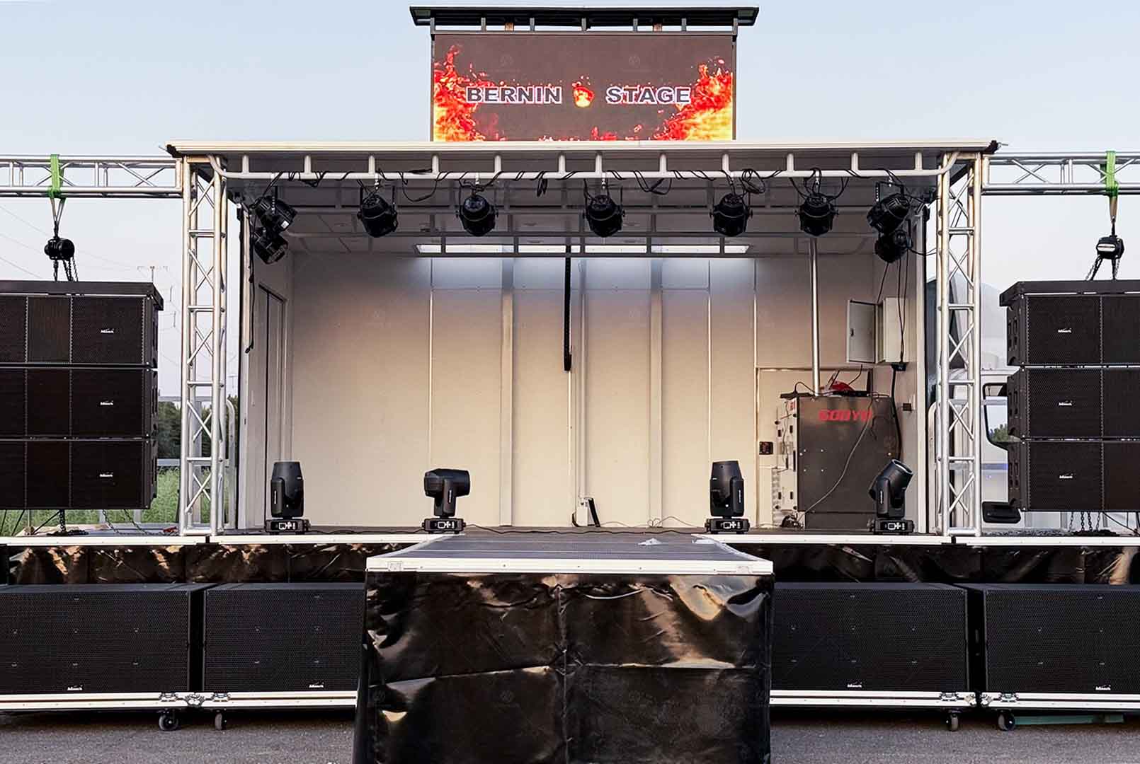 mobile stage truck Complete Event Solution