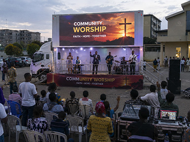 Mobile Worship and Community Gatherings